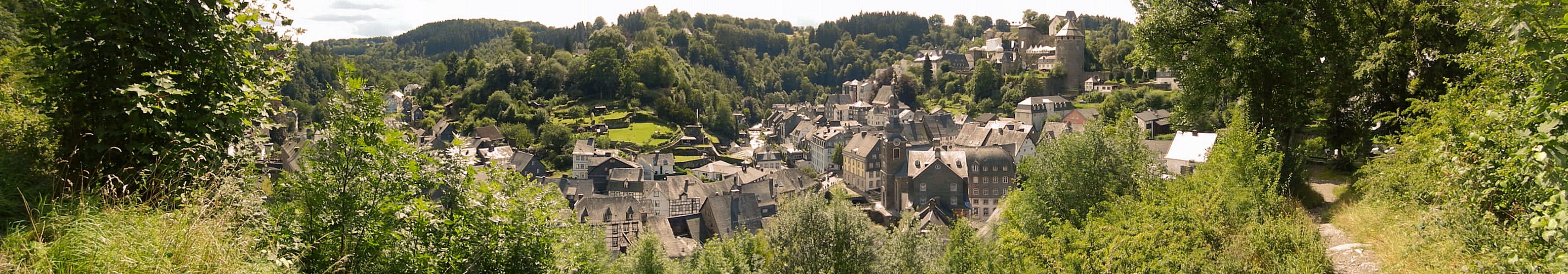 Panorama von Monschau 2