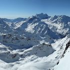 Panorama von Mont Fort, Verbier