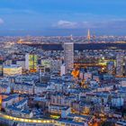 Panorama von Paris (mit Eifelturm, Arc de Triomphe und Invalidendom)