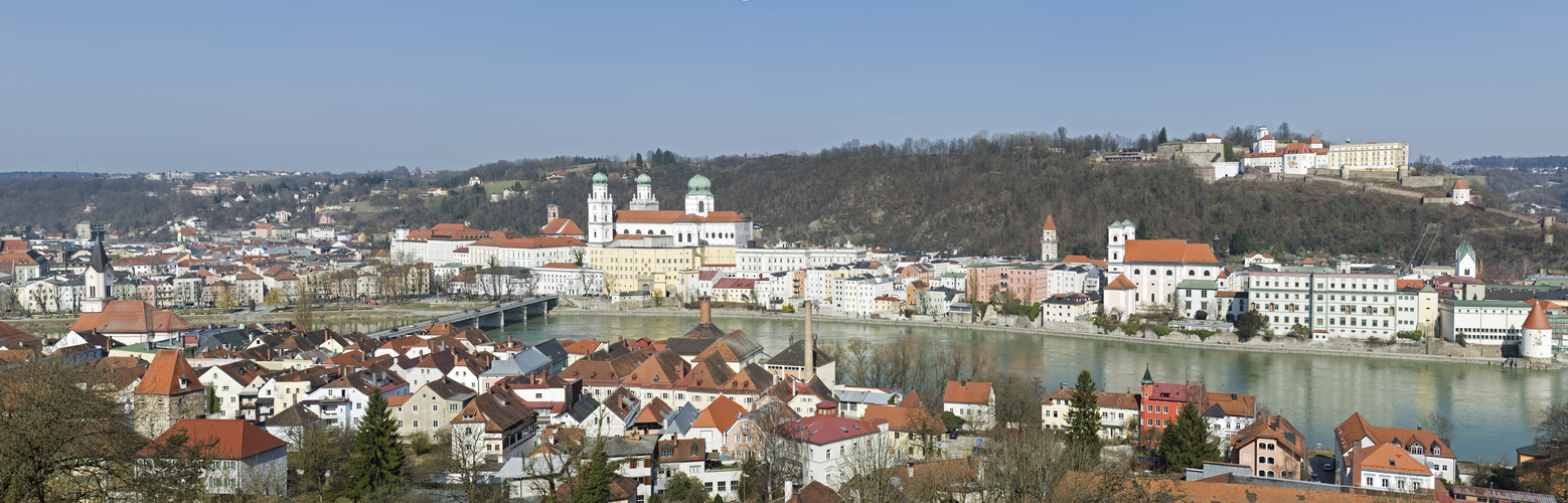 Panorama von Passau