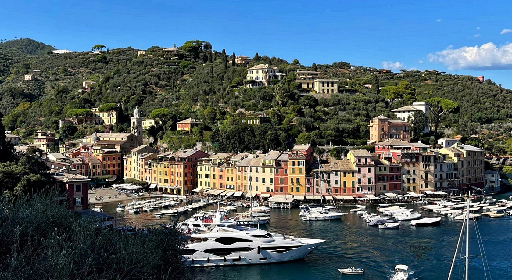 Panorama von Portofino