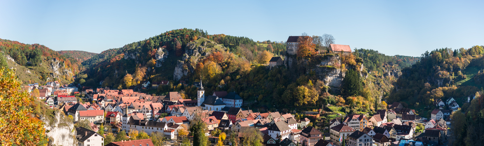 Panorama von Pottenstein