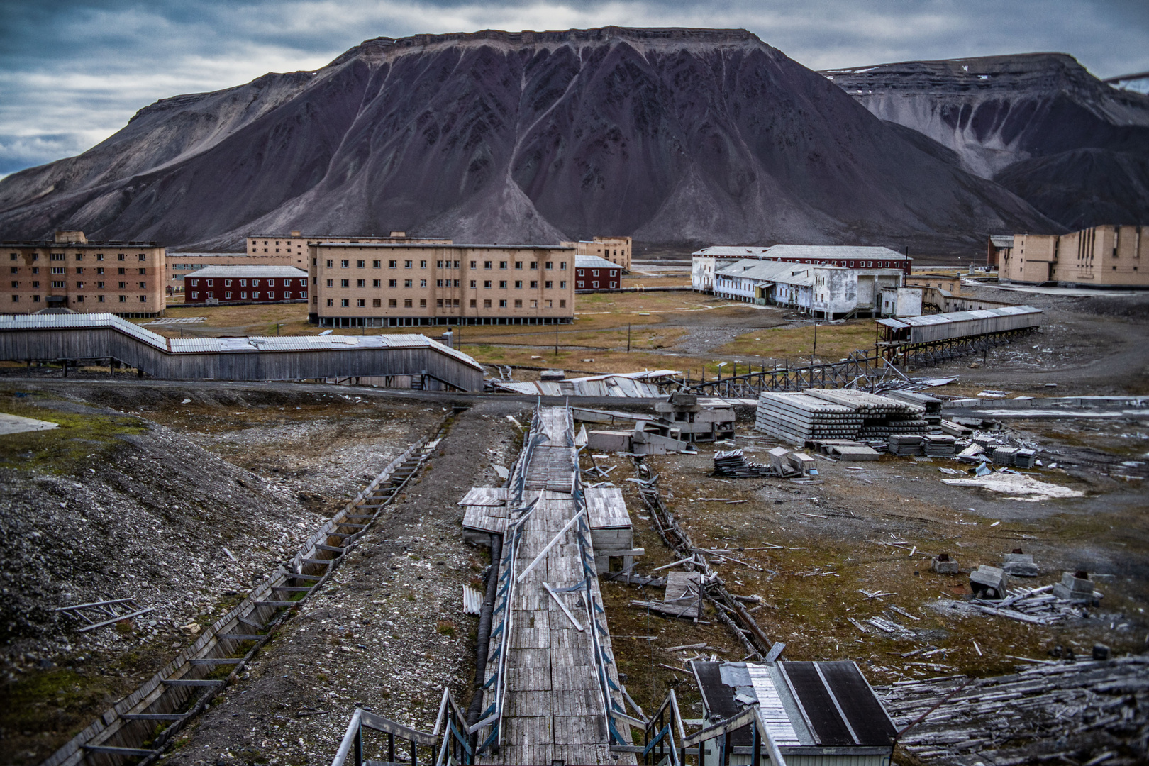 Panorama von Pyramiden