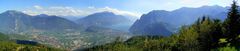 Panorama von Riva del Garda / Gardasee