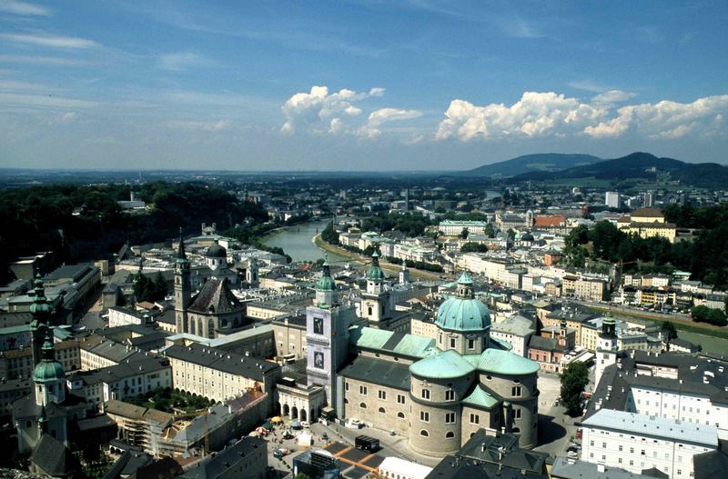 Panorama von Salzburg