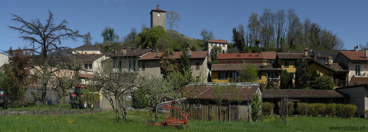 Panorama von Stabio TI