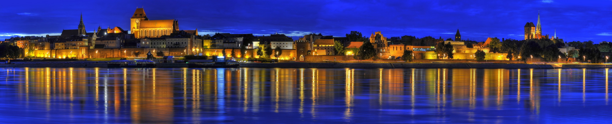 Panorama von Torun