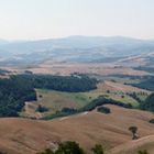 Panorama von Volterra aus