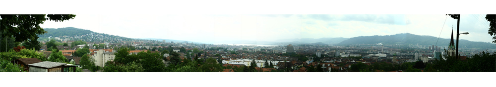 Panorama von Zürich