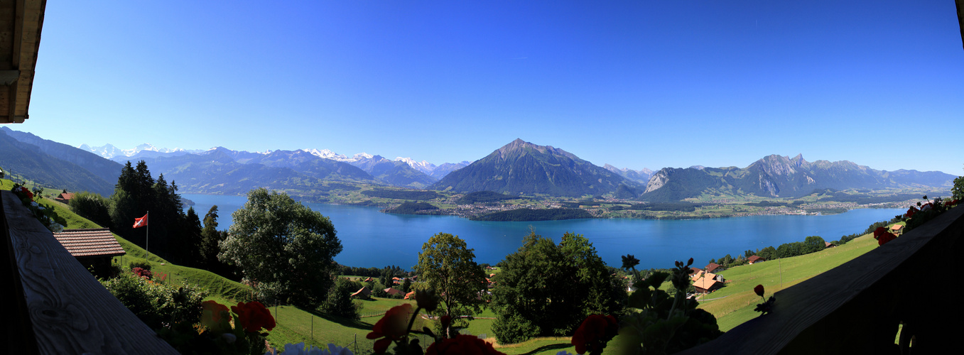 Panorama von Zuhause