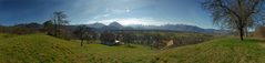 panorama Vorarlberg - Liechtenstein - Schweiz