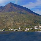 Panorama Vulkan Stromboli