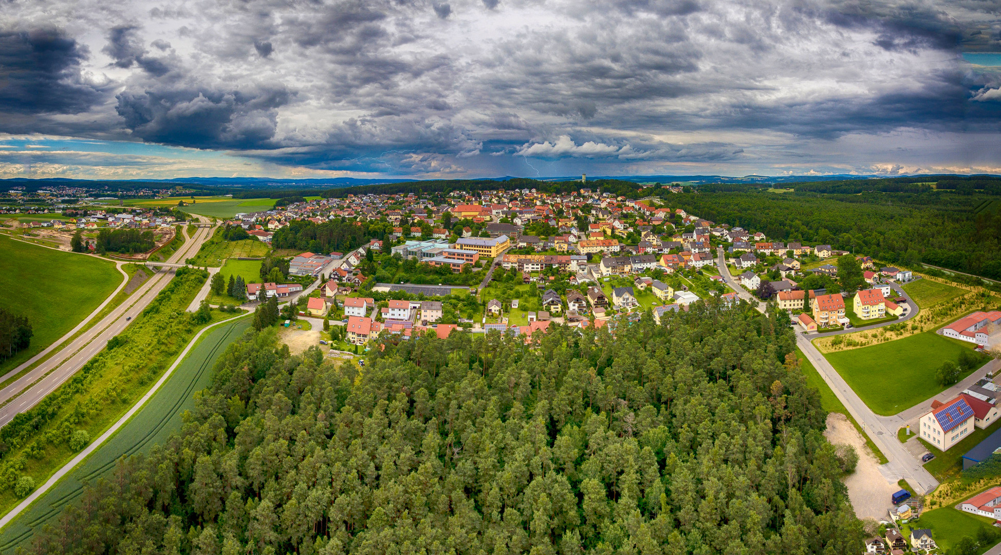 Panorama Wackersdorf