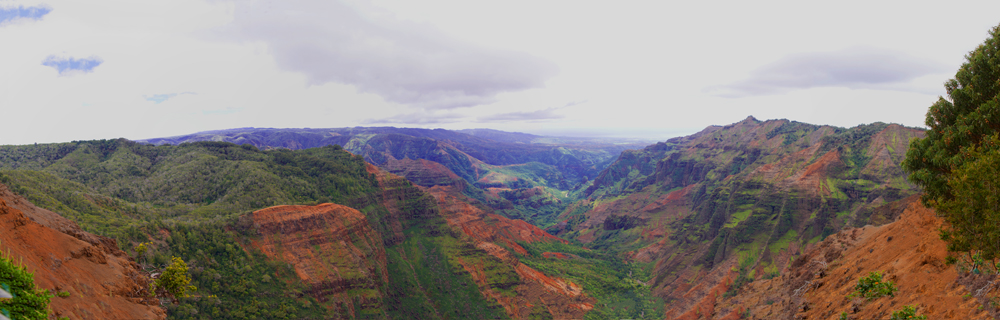 Panorama Waimea - Canyon