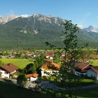 Panorama Wallgau Krün