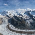 Panorama Walliser Alpen