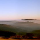 Panorama: Wasserkuppe Inversion Sunset