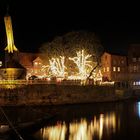 Panorama weihnachtlicher Stint in Lüneburg