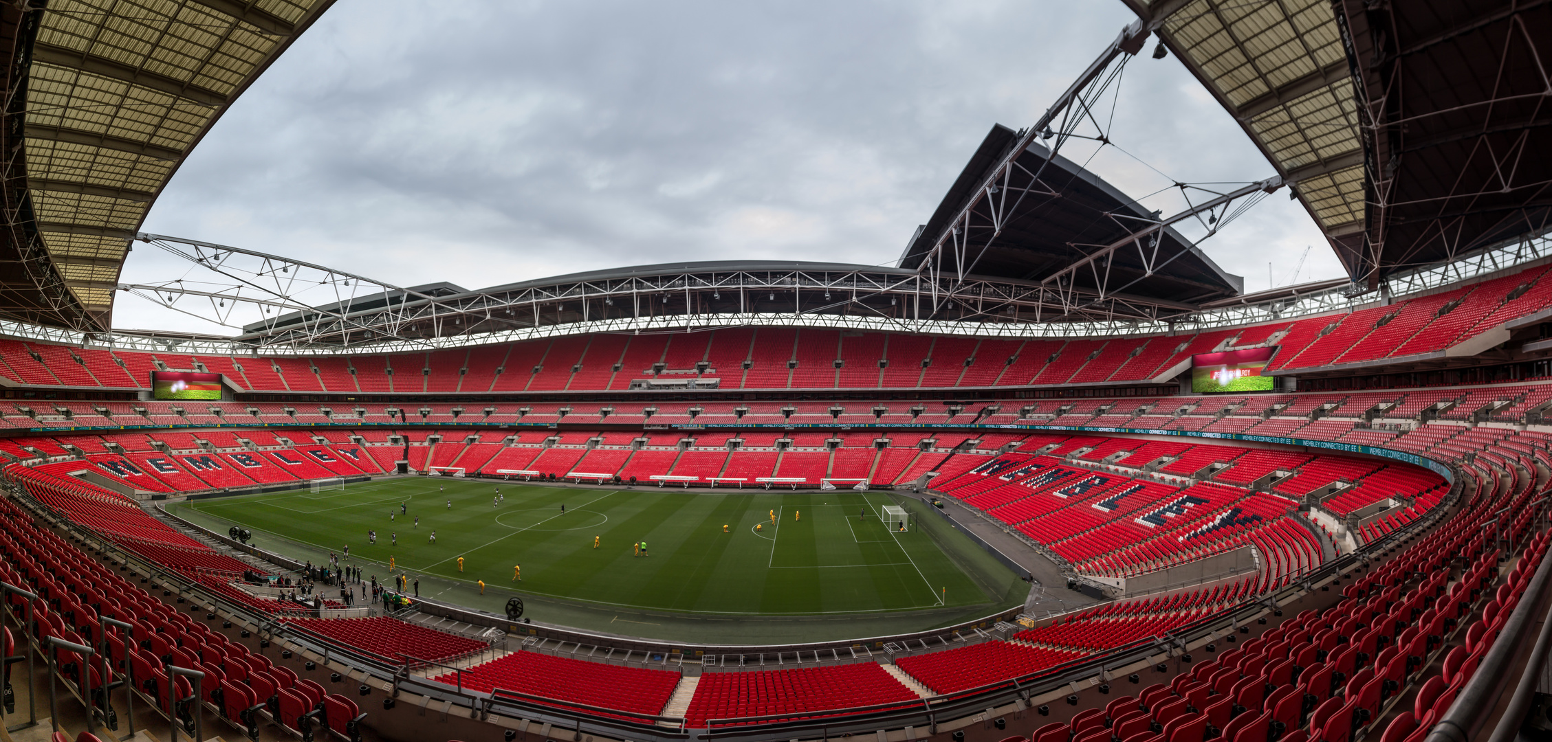 Panorama Wembley Stadion in London