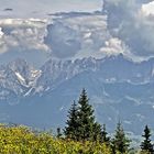 panorama: Wilder Kaiser vom Hahnenkamm