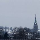 Panorama Winter über Bamberg