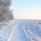 Panorama Winterstimmung am Ewigen Meer