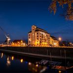 Panorama Wissenschaftshafen Magdeburg