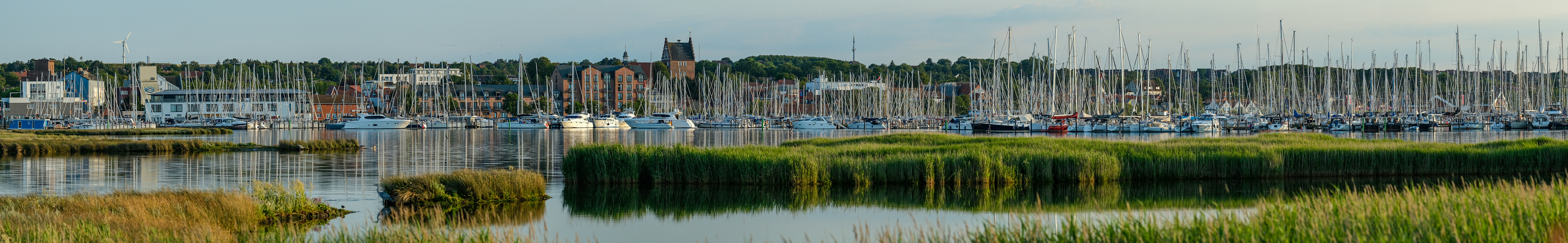 Panorama - Yachthafen in Heiligenhafen