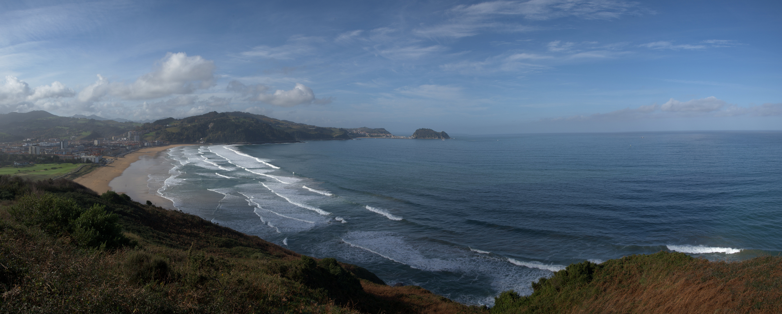 Panorama Zarautz