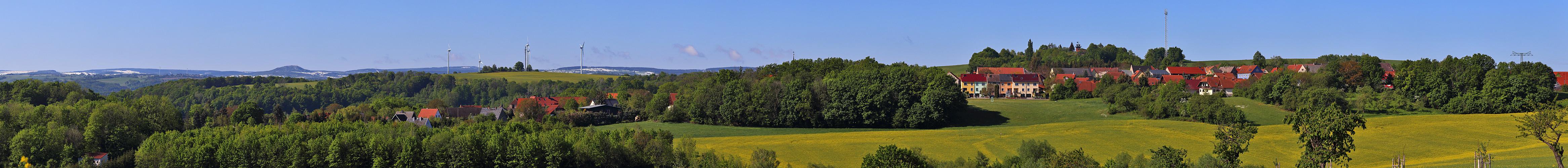 Panorama zum Maischnee im Osterzgebirge als Kontrolle für die Entscheidung...