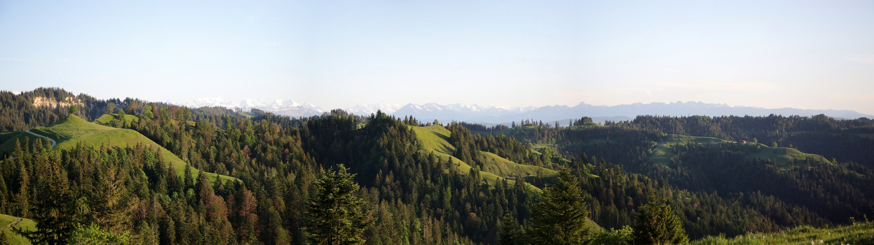 Panorama zum Oberland