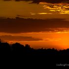 Panorama zum Sonnenuntergang