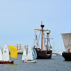 Panorama zur Hanse Sail 2013 vor Warnemünde