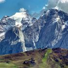 Panoramaansicht der Marmolada. ( 70 Megapixel )