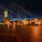 Panoramaaufnahme am Altstädter Ring in Prag 