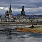 Panoramaaufnahme aus der Landeshauptstadt des Freistaates Sachsen