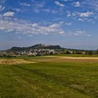 Panoramaaufnahme der Amöneburg (Ldkr Marburg Biedenkopf)