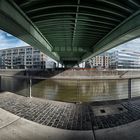 Panoramaaufnahme Severinsbrücke