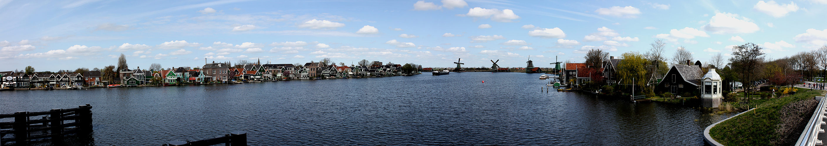 Panoramaaufnahme Zaanse Schanz