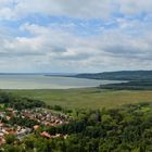 Panoramaausblick zum Plattensee