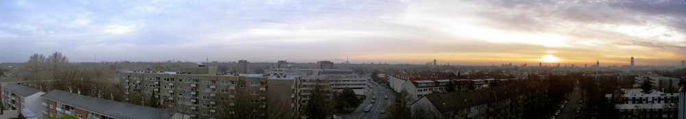 Panoramabild Köln - Niehl bis Herkuleshochhaus