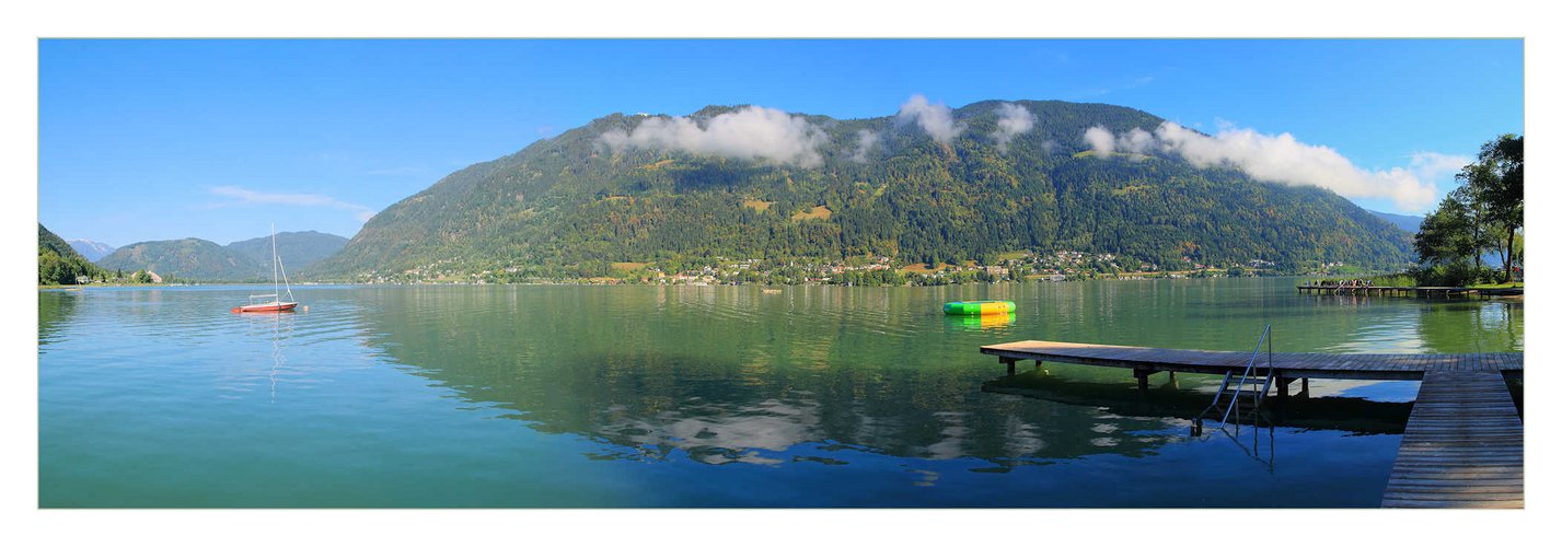 Panoramabild Ossiacher See