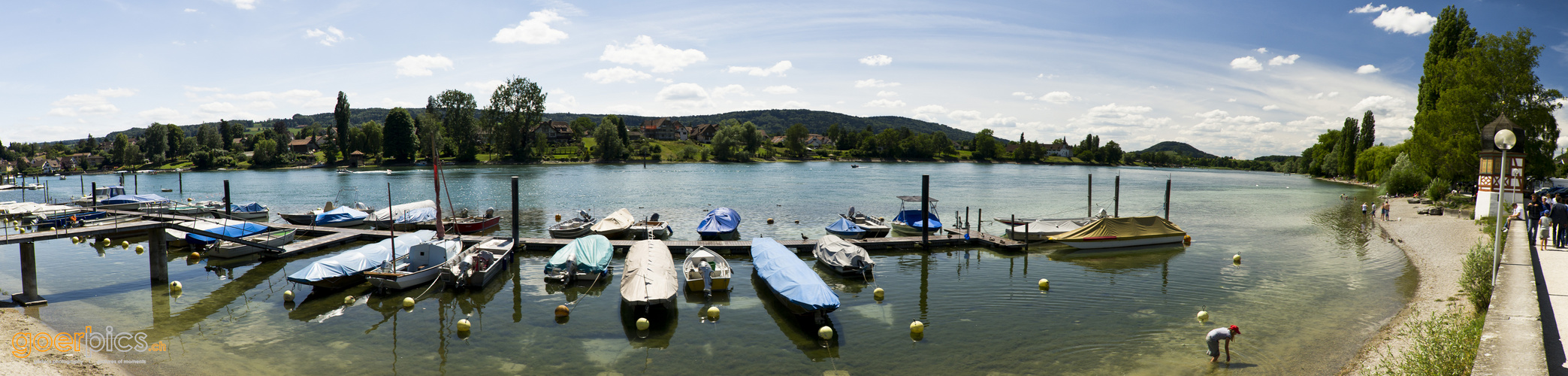 Panoramabild Stein am Rhein