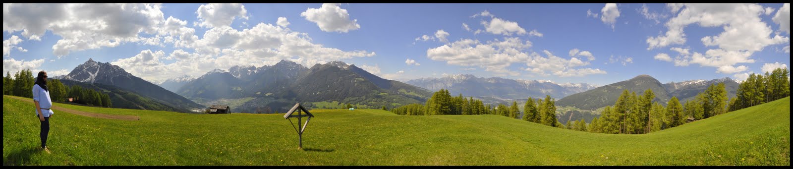 Panoramabild Stubaital