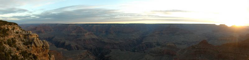 Panoramabild vom Grand Canyon