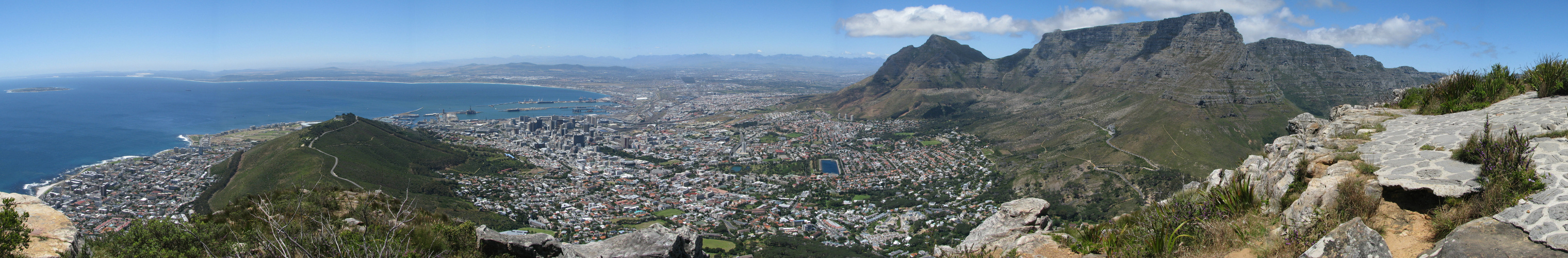 Panoramabild vom Lion`s Head