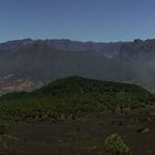 Panoramabild von der Caldera de Taburiente La Palma