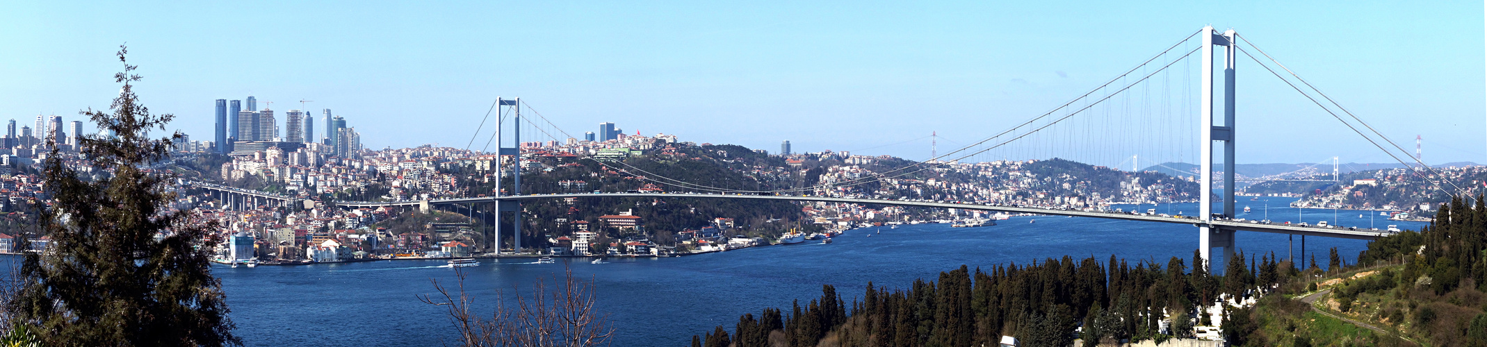 Panoramablick am Bosporus