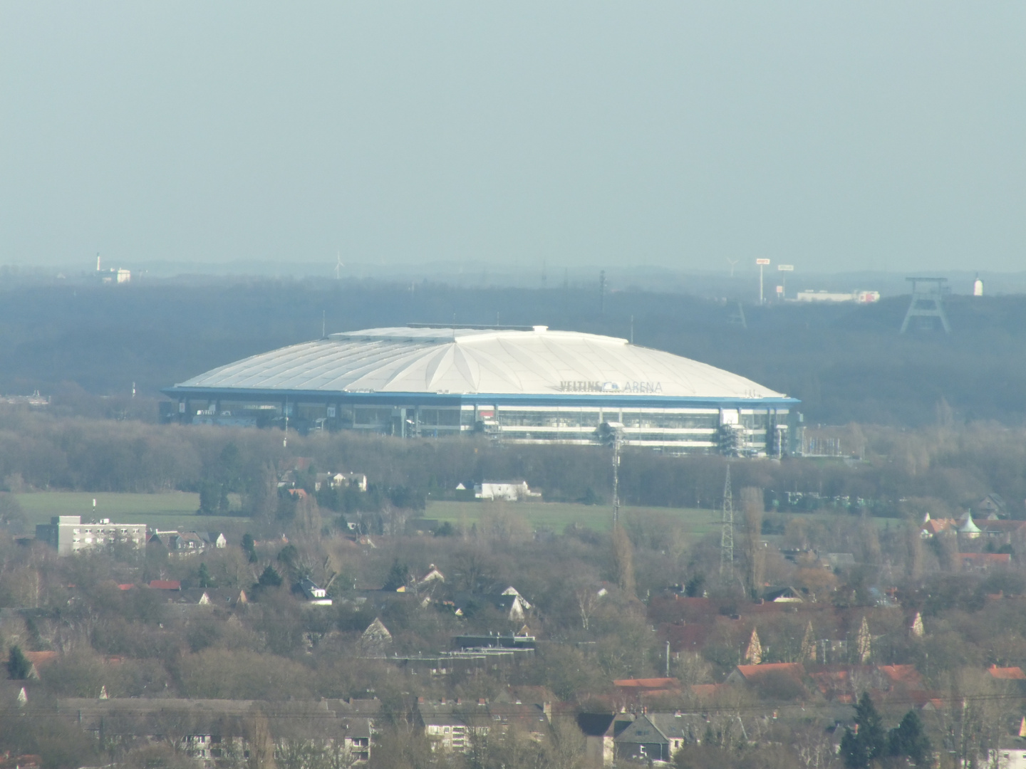 Panoramablick am Tetraeder Bottrop