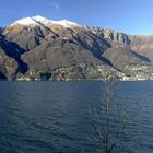 Panoramablick auf Brissago und den Mt. Limidario (o. a. Gridone 2187 Meter)